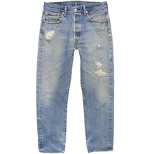 Load image into Gallery viewer, LEVI&#39;S 1990 501 VINTAGE DISTRESSED DENIM