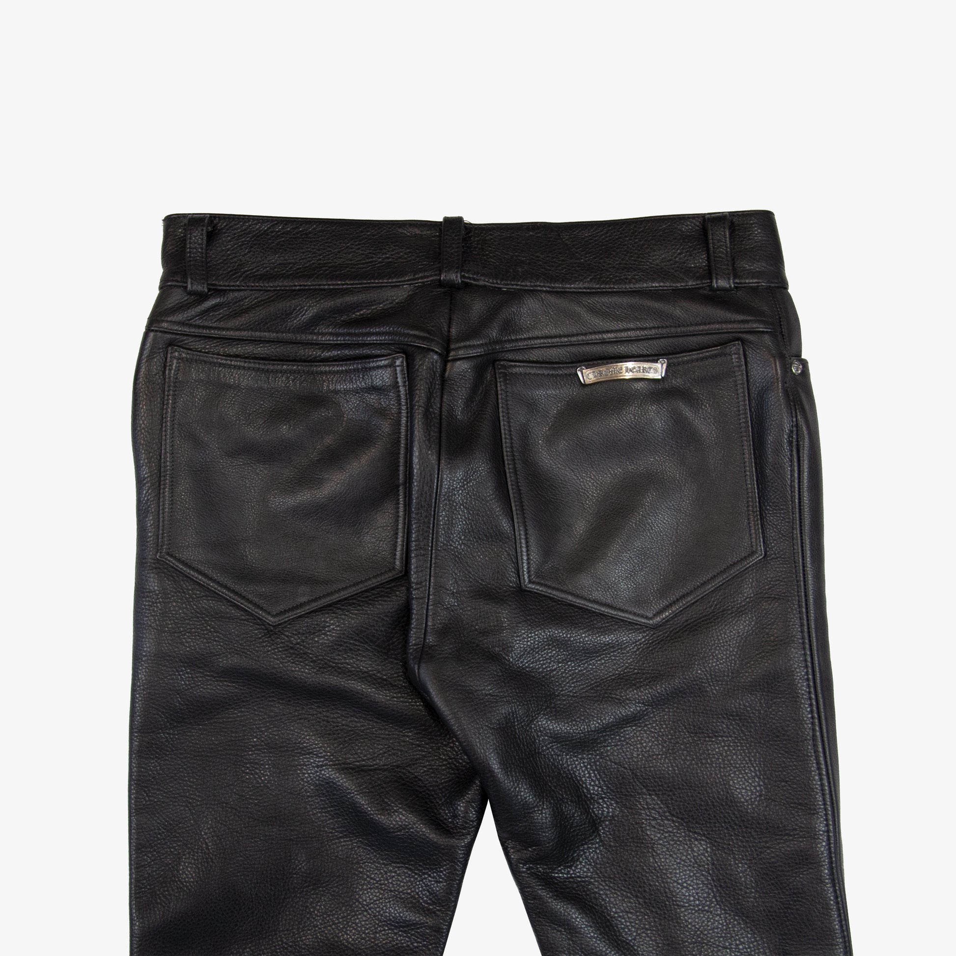 FLEUR KNEE HEAVY LEATHER PANT