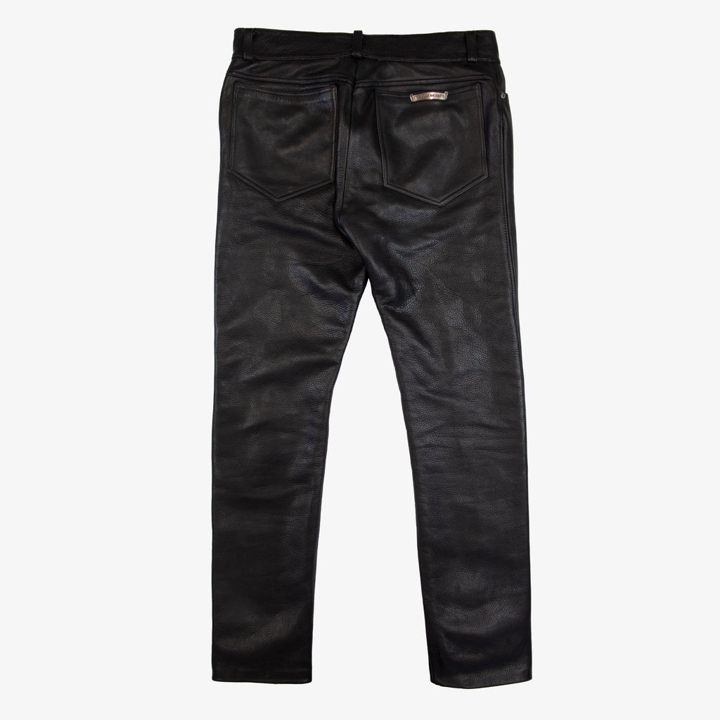 FLEUR KNEE HEAVY LEATHER PANT