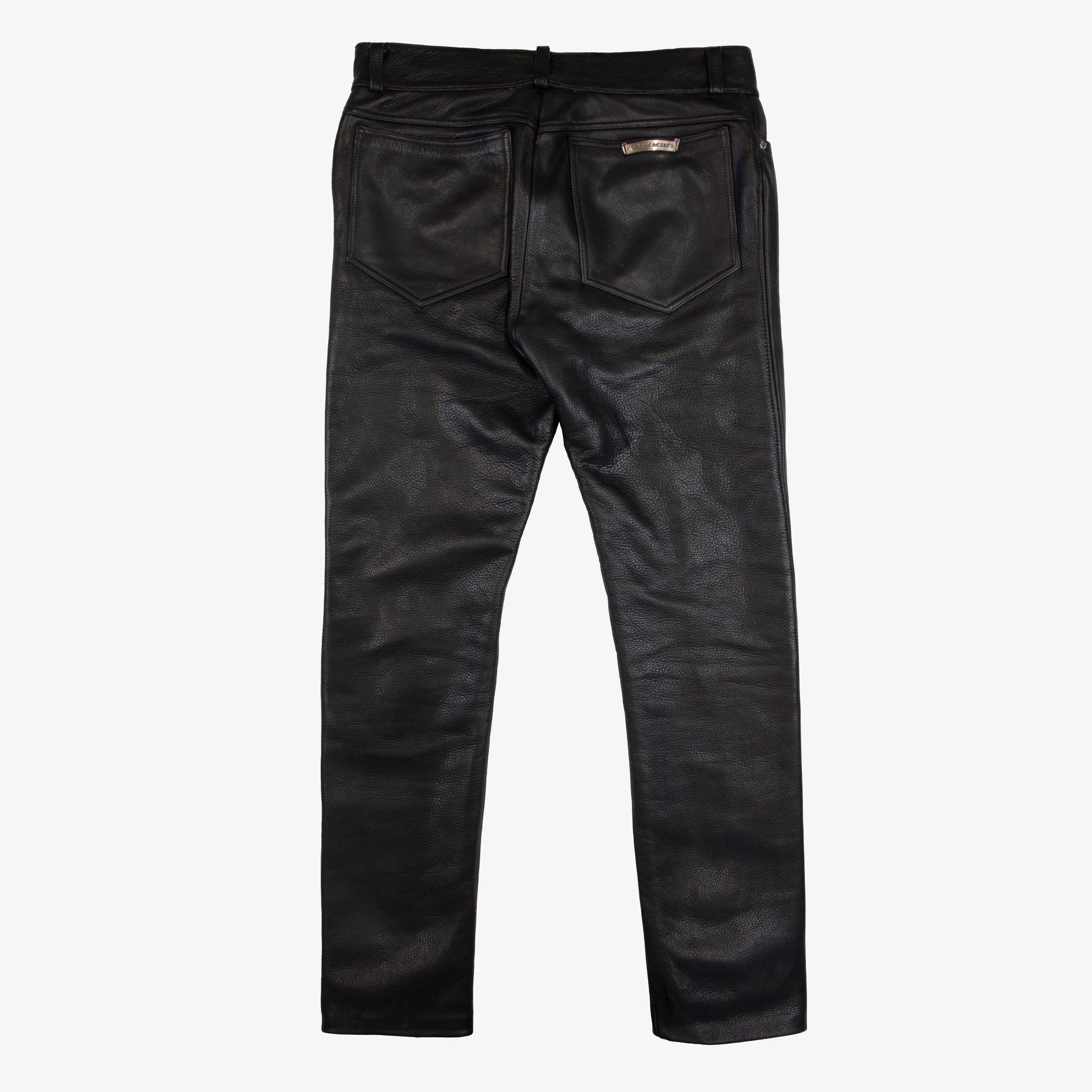 FLEUR KNEE HEAVY LEATHER PANT