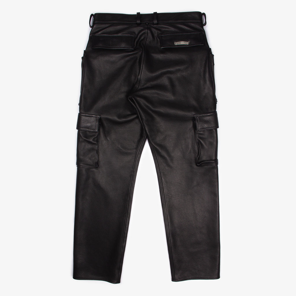 FULL LEATHER CARGO PANT