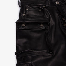 Load image into Gallery viewer, FULL LEATHER CARGO PANT
