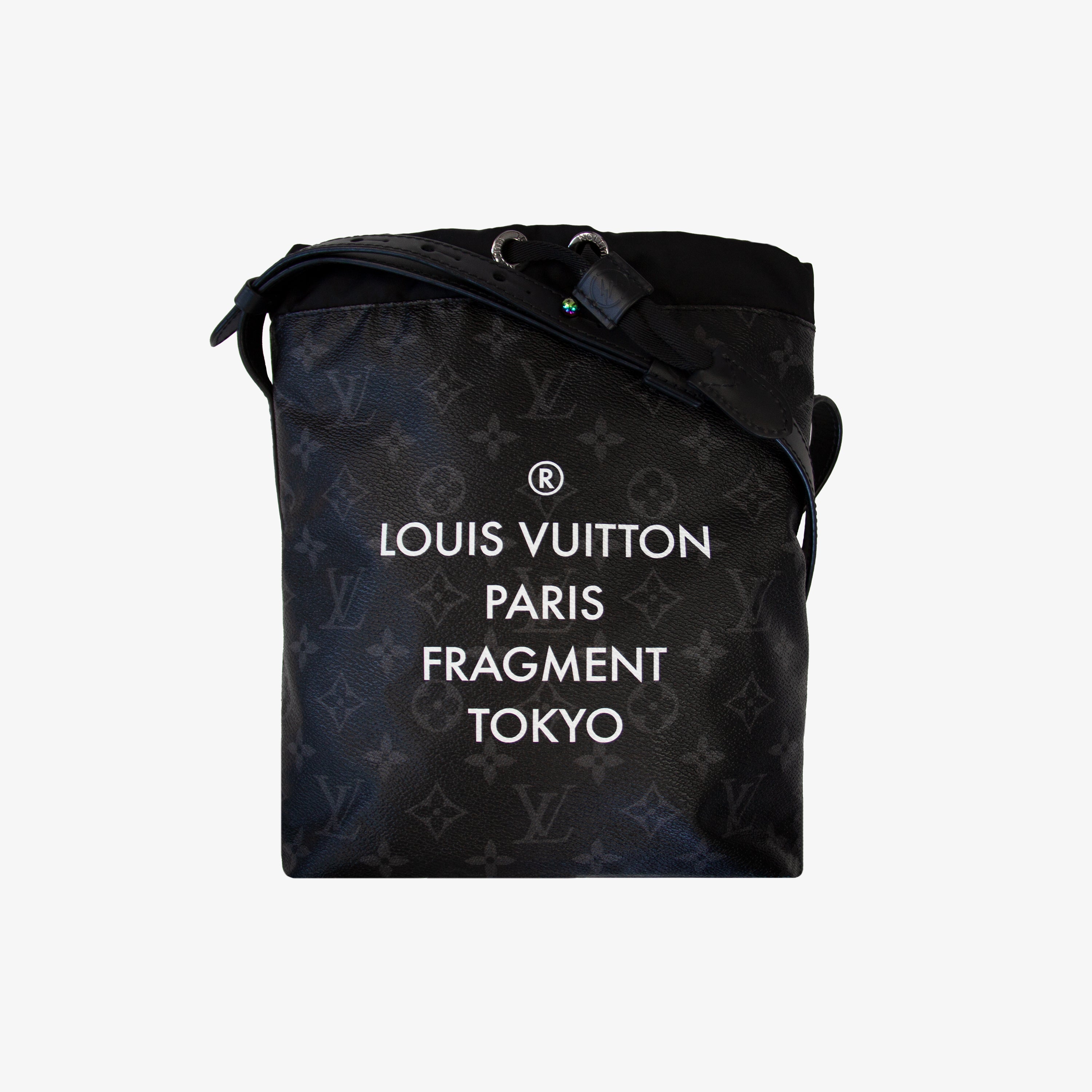 Louis Vuitton x Fragment Monogram Eclipse Sac Nano - Black