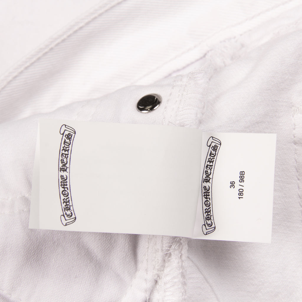 LONDON EXCLUSIVE MIXED CROSS PATCH DENIM