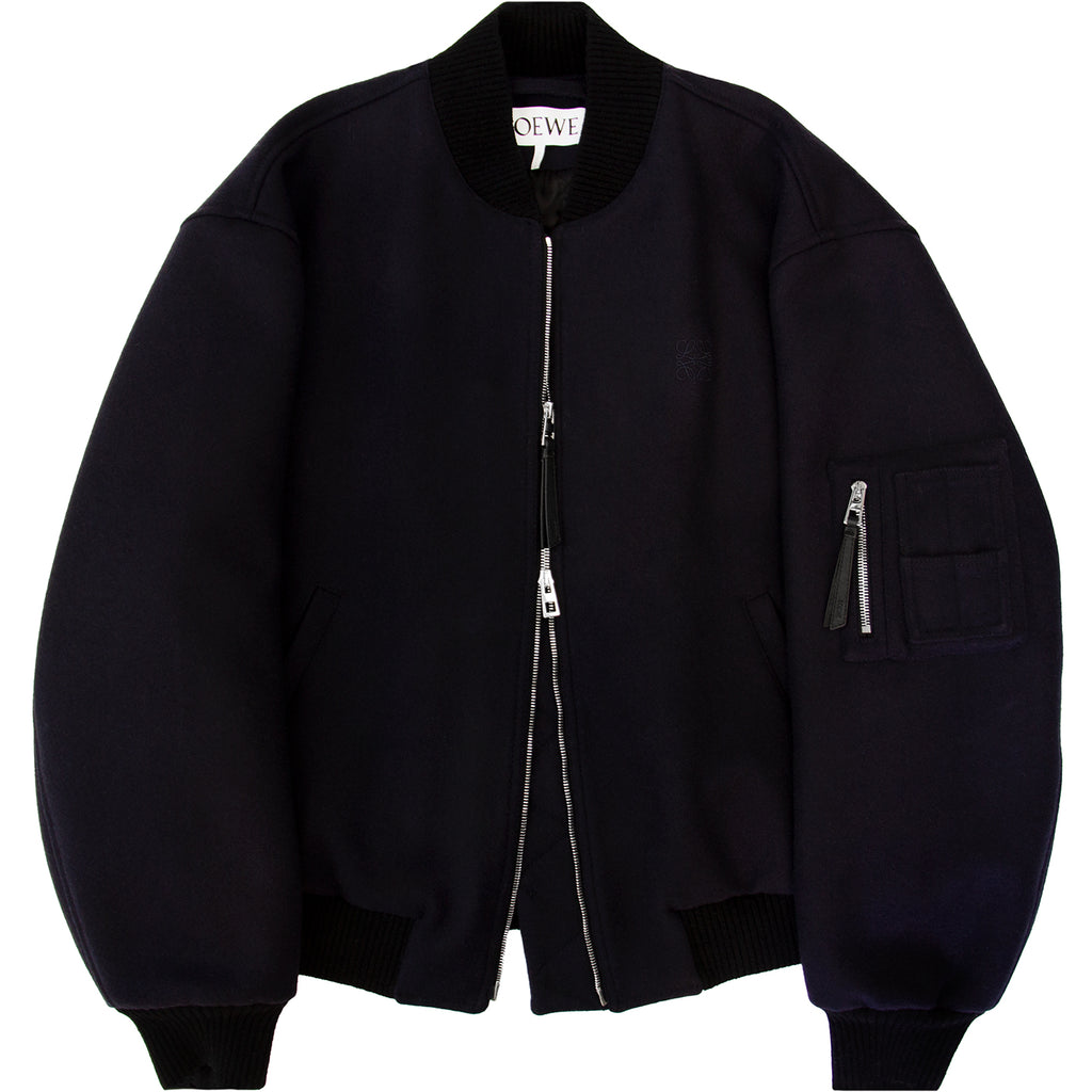 LOEWE WOOL BOMBER JACKET