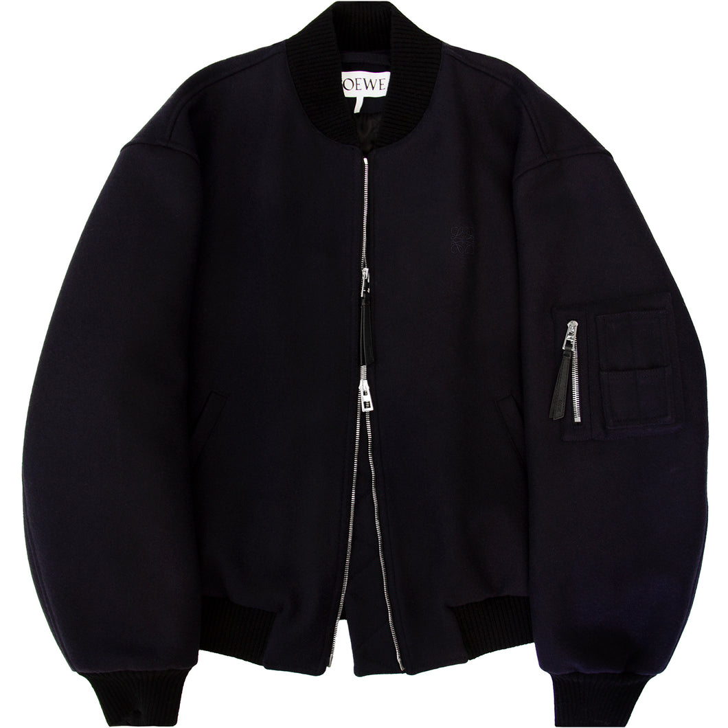LOEWE WOOL BOMBER JACKET