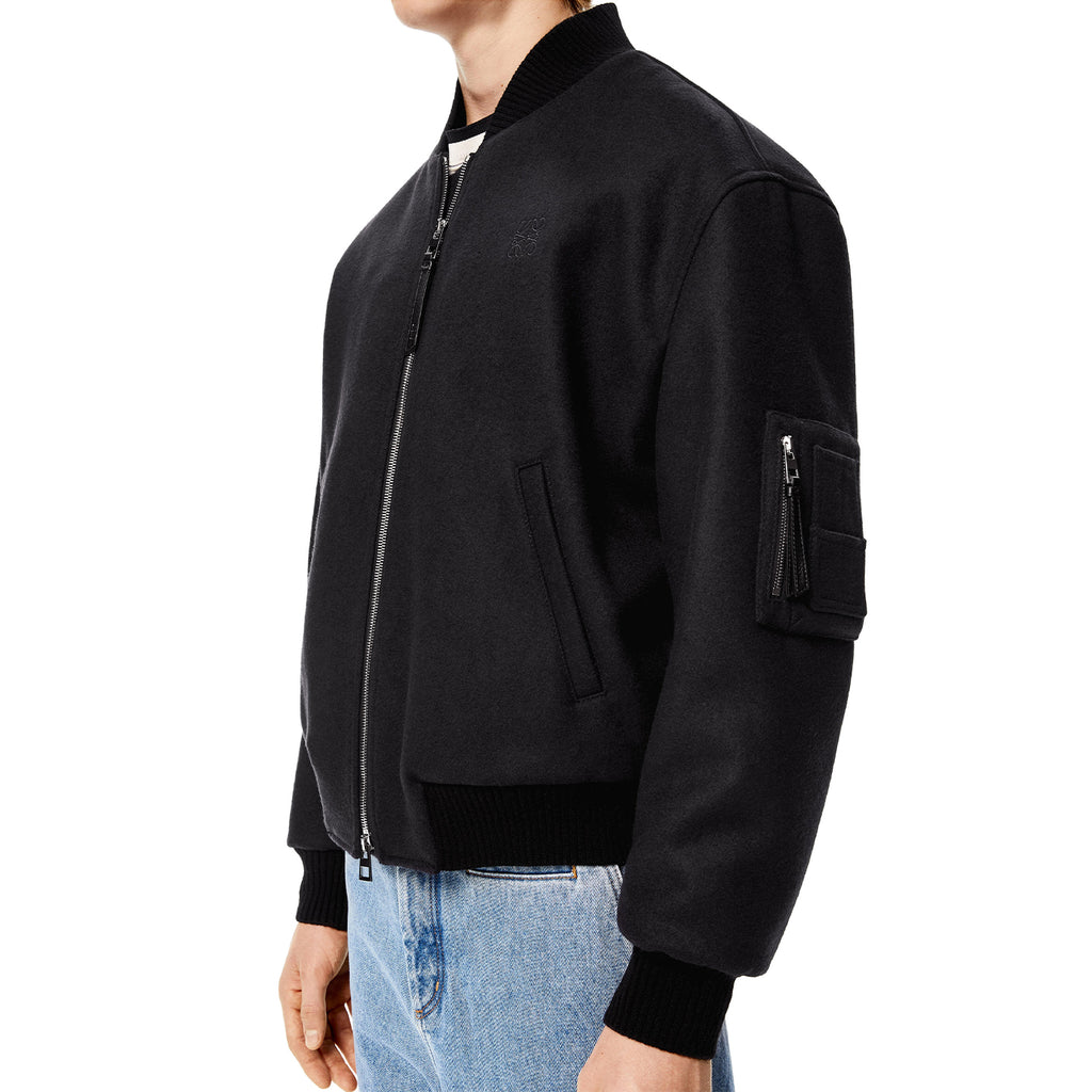 LOEWE WOOL BOMBER JACKET
