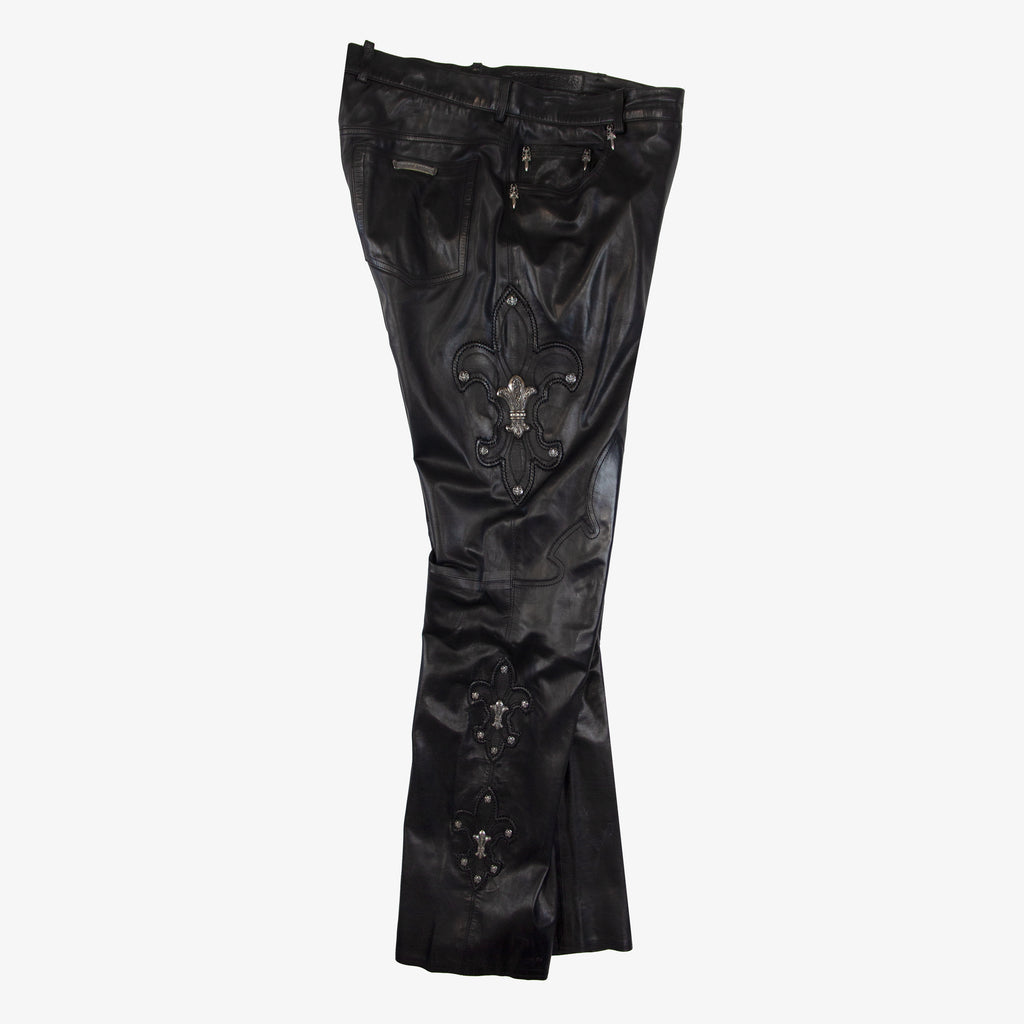 LEATHER LE FLEUR PANT (1/1)