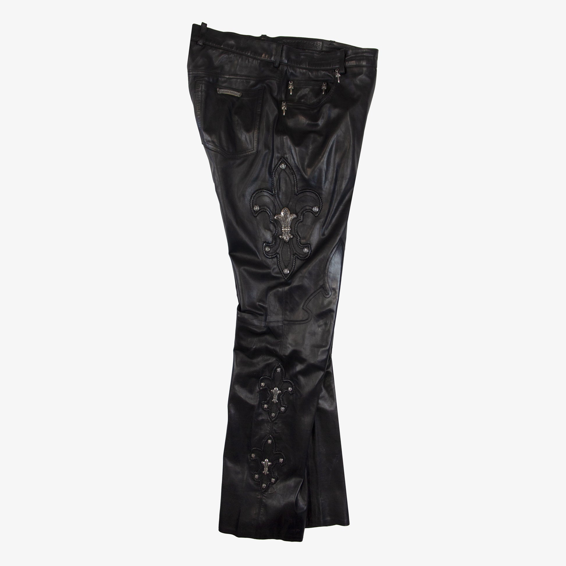 LEATHER LE FLEUR PANT (1/1)