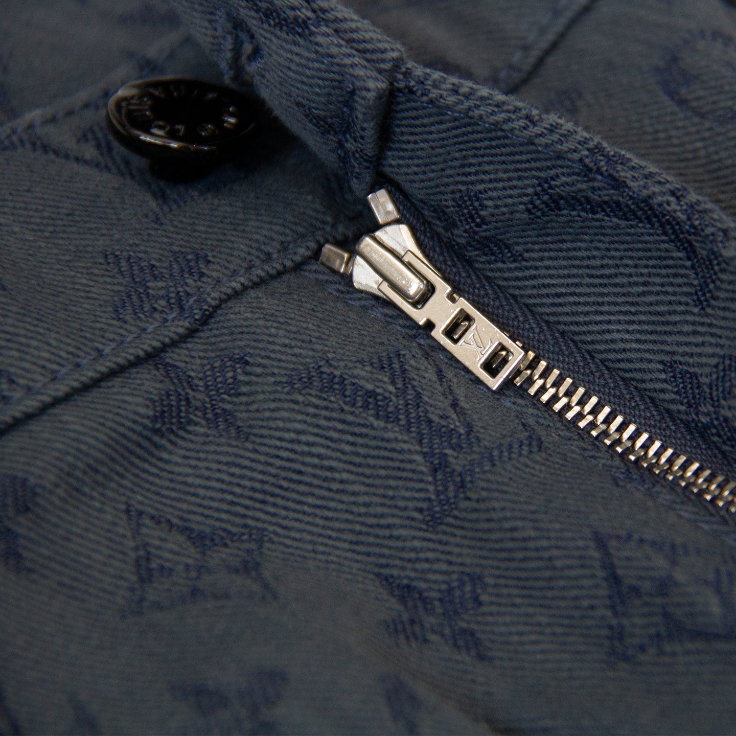 Louis Vuitton navy Monogram Denim Jacket