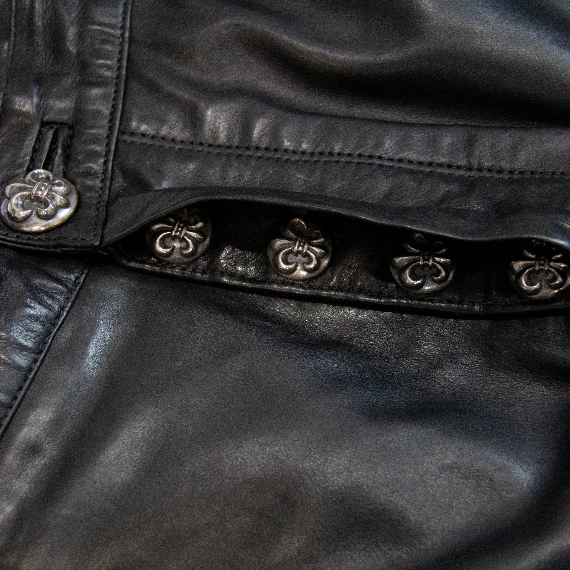 LEATHER LE FLEUR PANT (1/1)