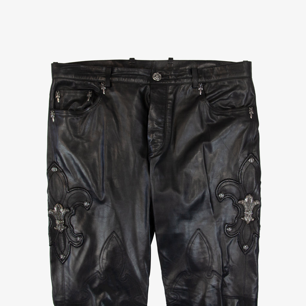 LEATHER LE FLEUR PANT (1/1)