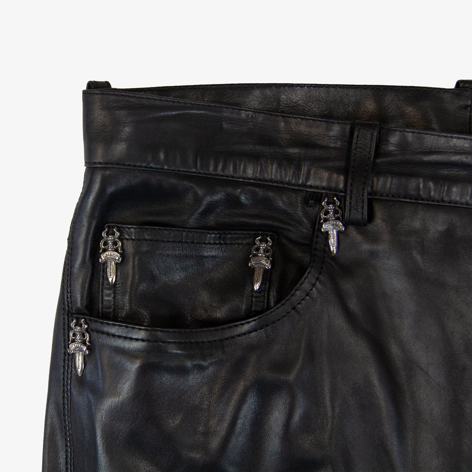 LEATHER LE FLEUR PANT (1/1)