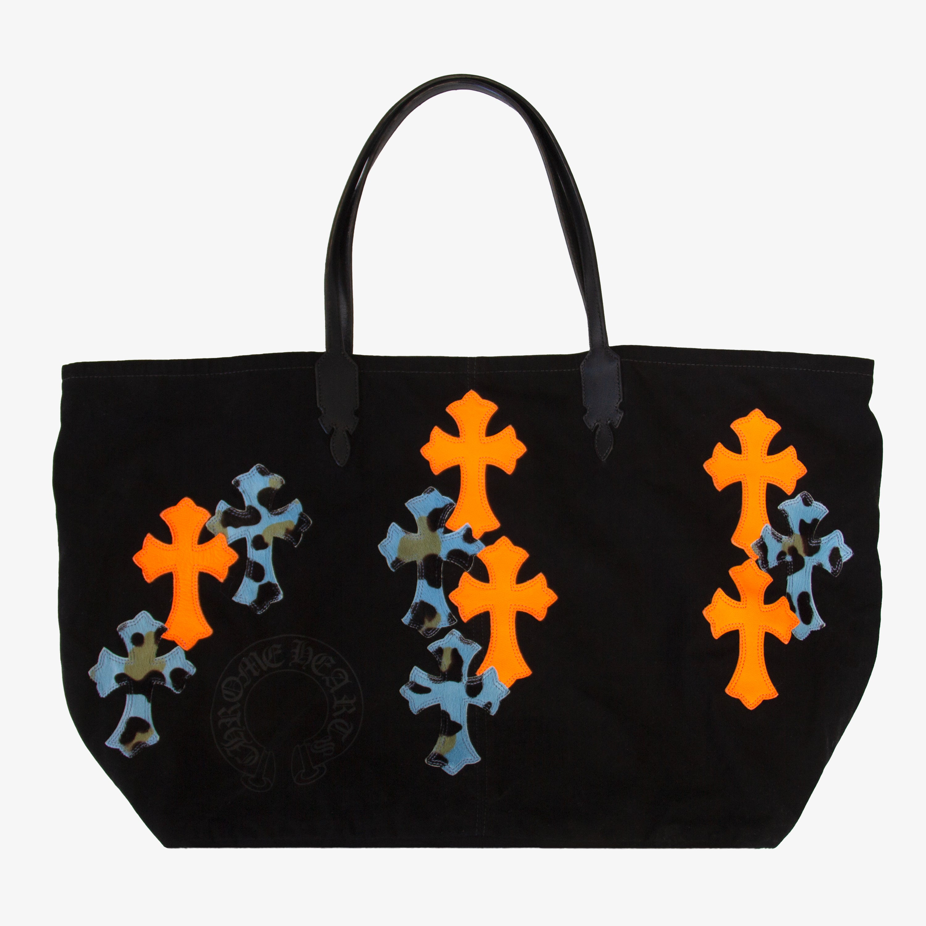 ST. BARTH EXCLUSIVE LEOPARD PATCH TOTE BAG