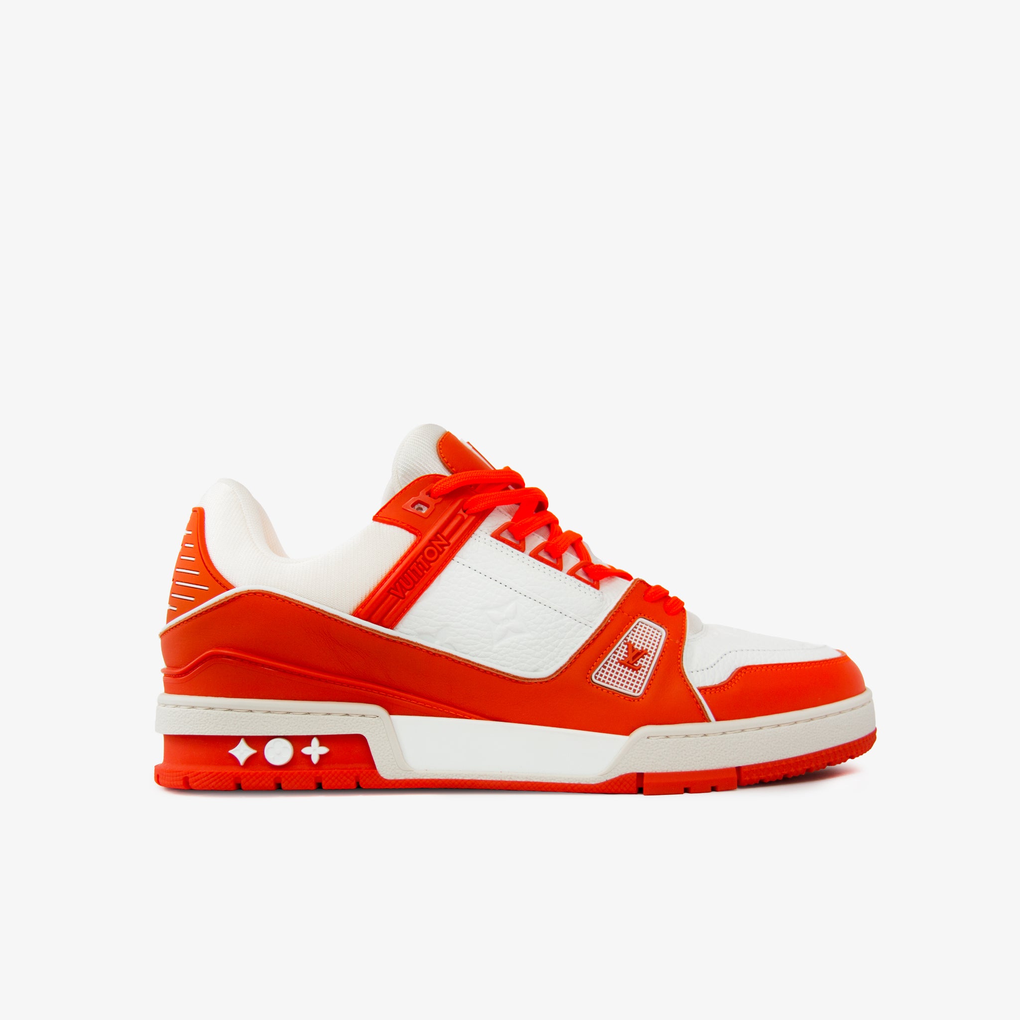 orange louis vuitton shoes