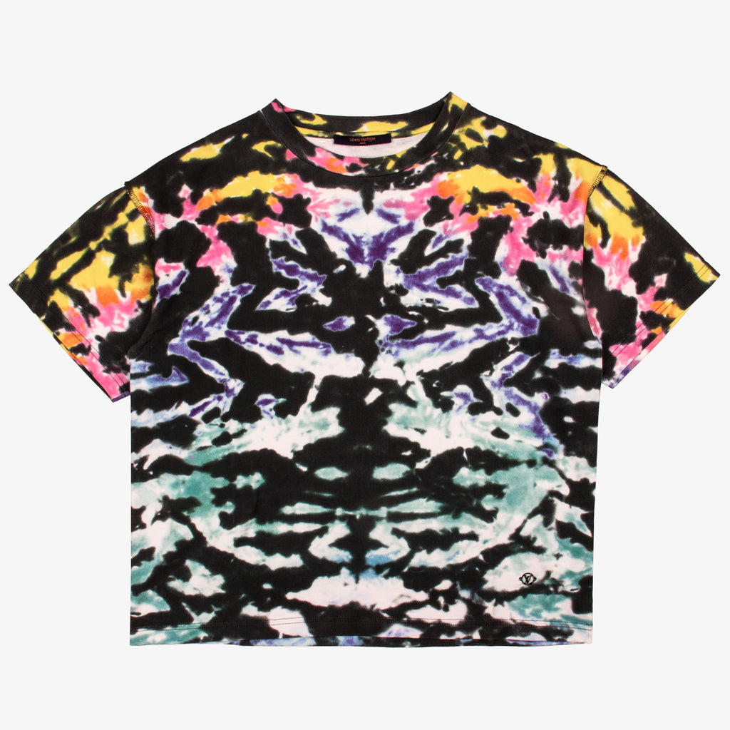 PLAIN RAINBOW TIE DYE TEE