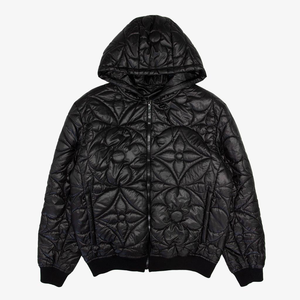 QUILTED MONOGRAM FLOWER JACKET | 50