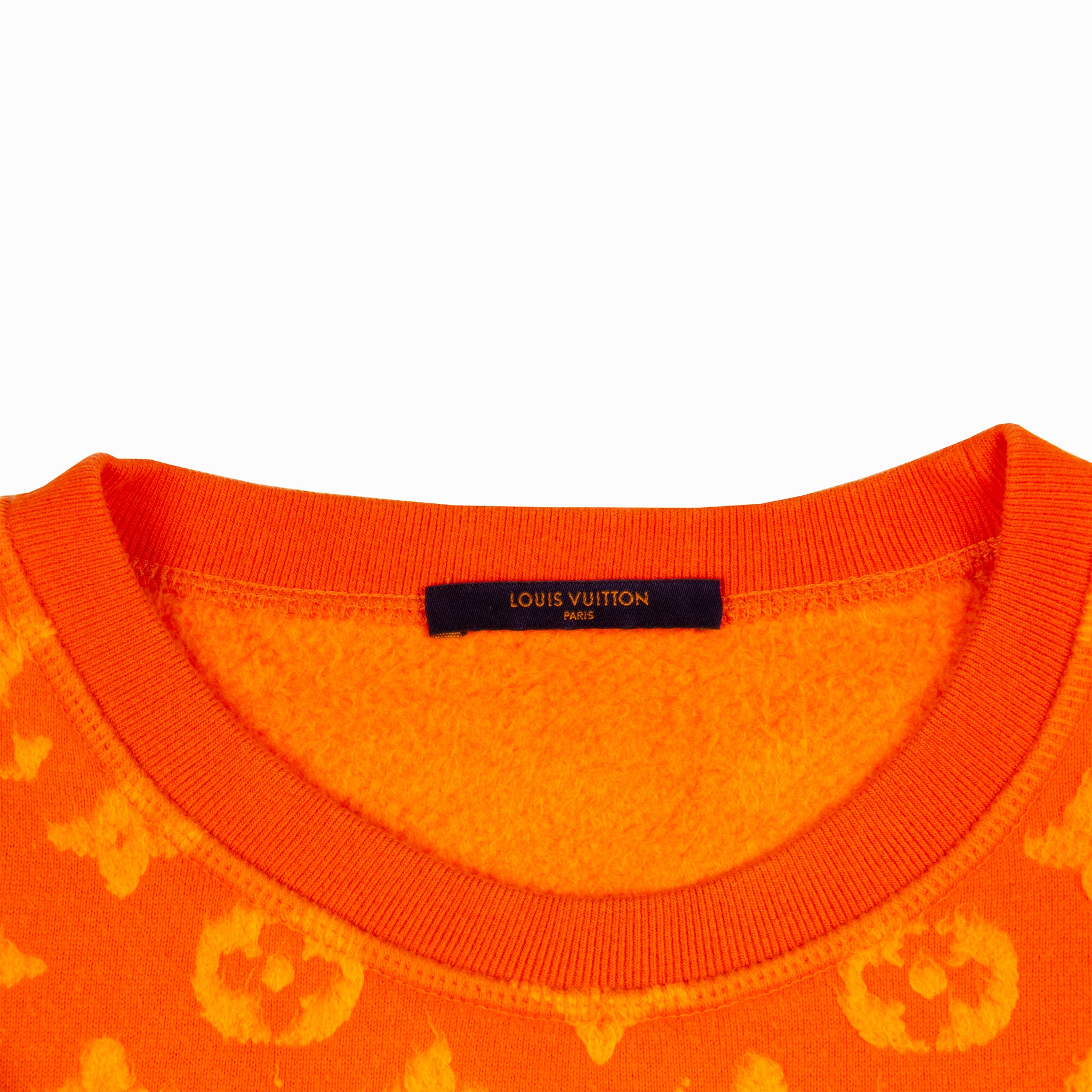 vuitton orange monogram