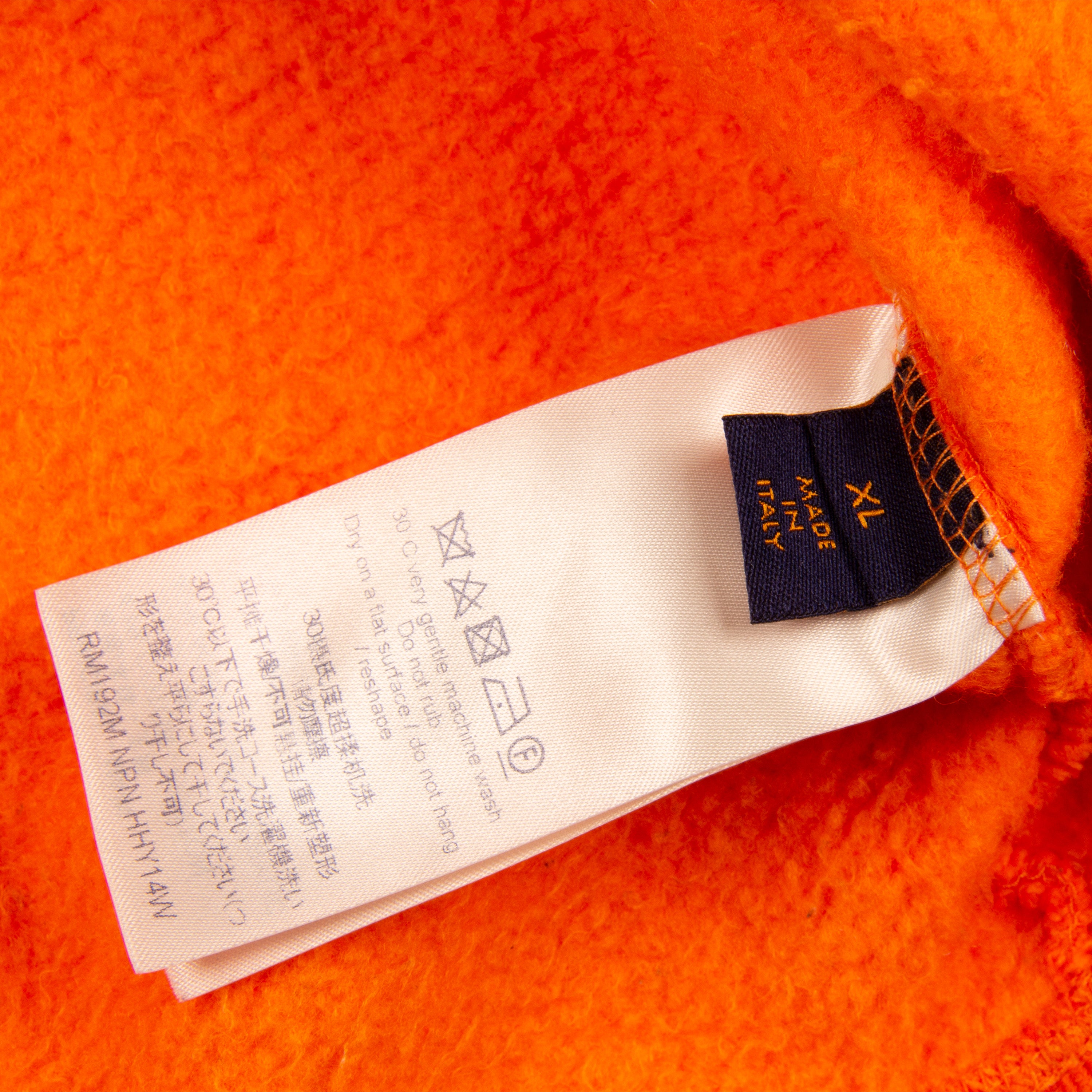 Louis Vuitton Lv Orange Monogram Sweater Shirt