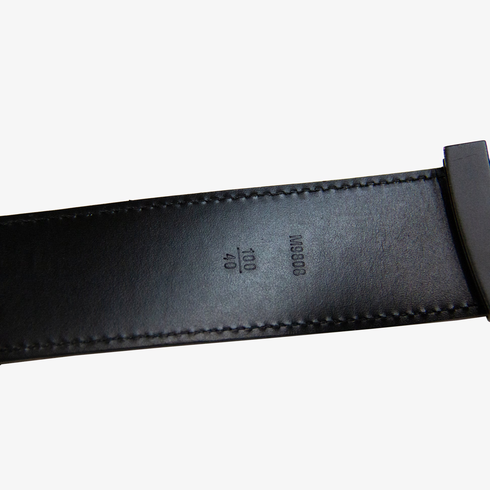 DAMIER GRAPHITE LV LOGO BELT | 100