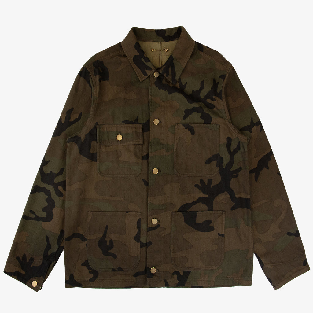 x SUPREME CAMO FIELD JACKET