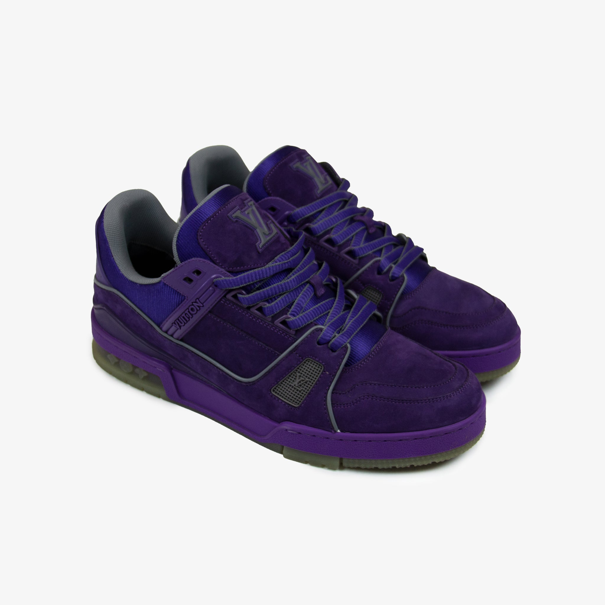 lv sneaker purple