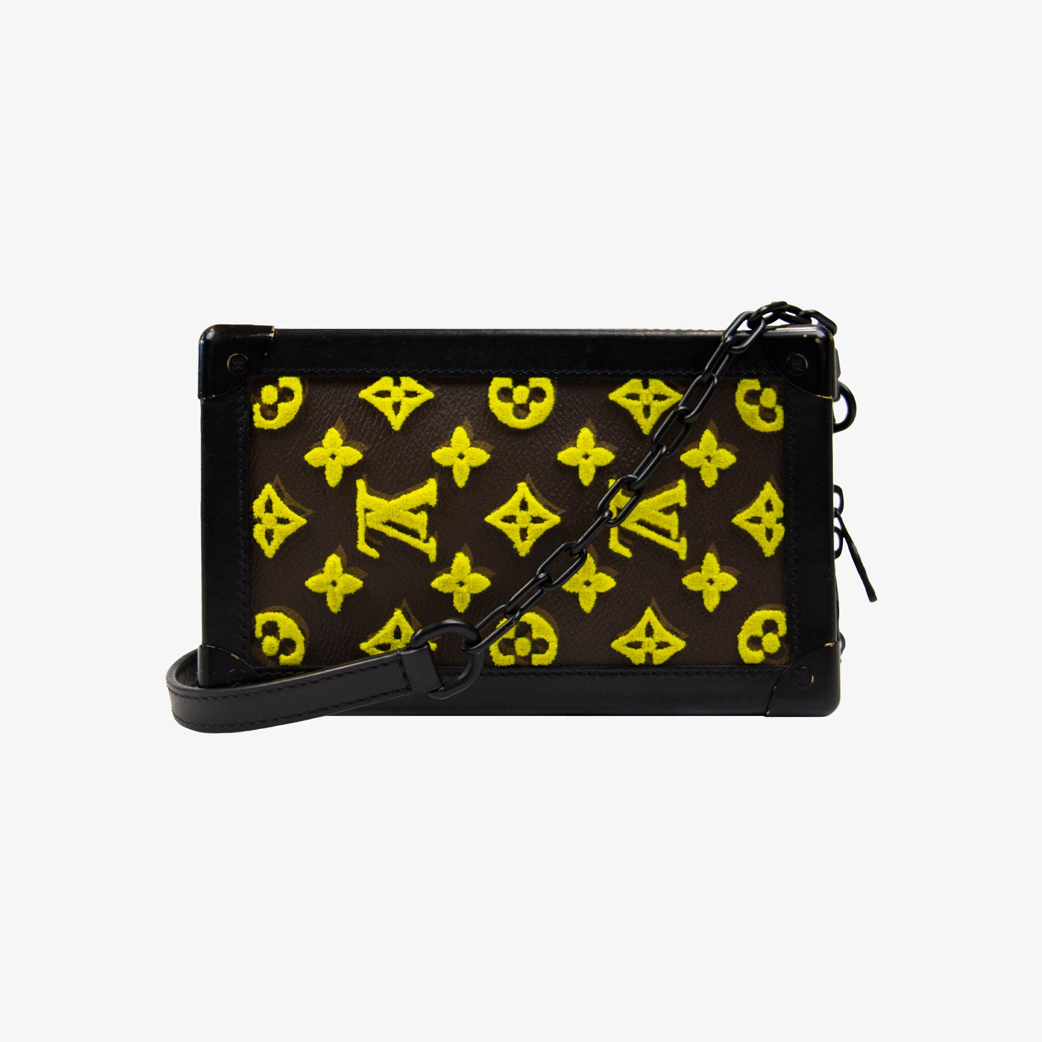 Louis Vuitton Vertical Soft Trunk Embroidered Handbag