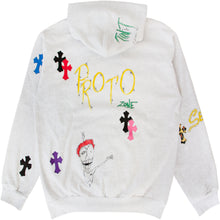Load image into Gallery viewer, CHROME HEARTS MATTY BOY CROSS PATCH HOODIE