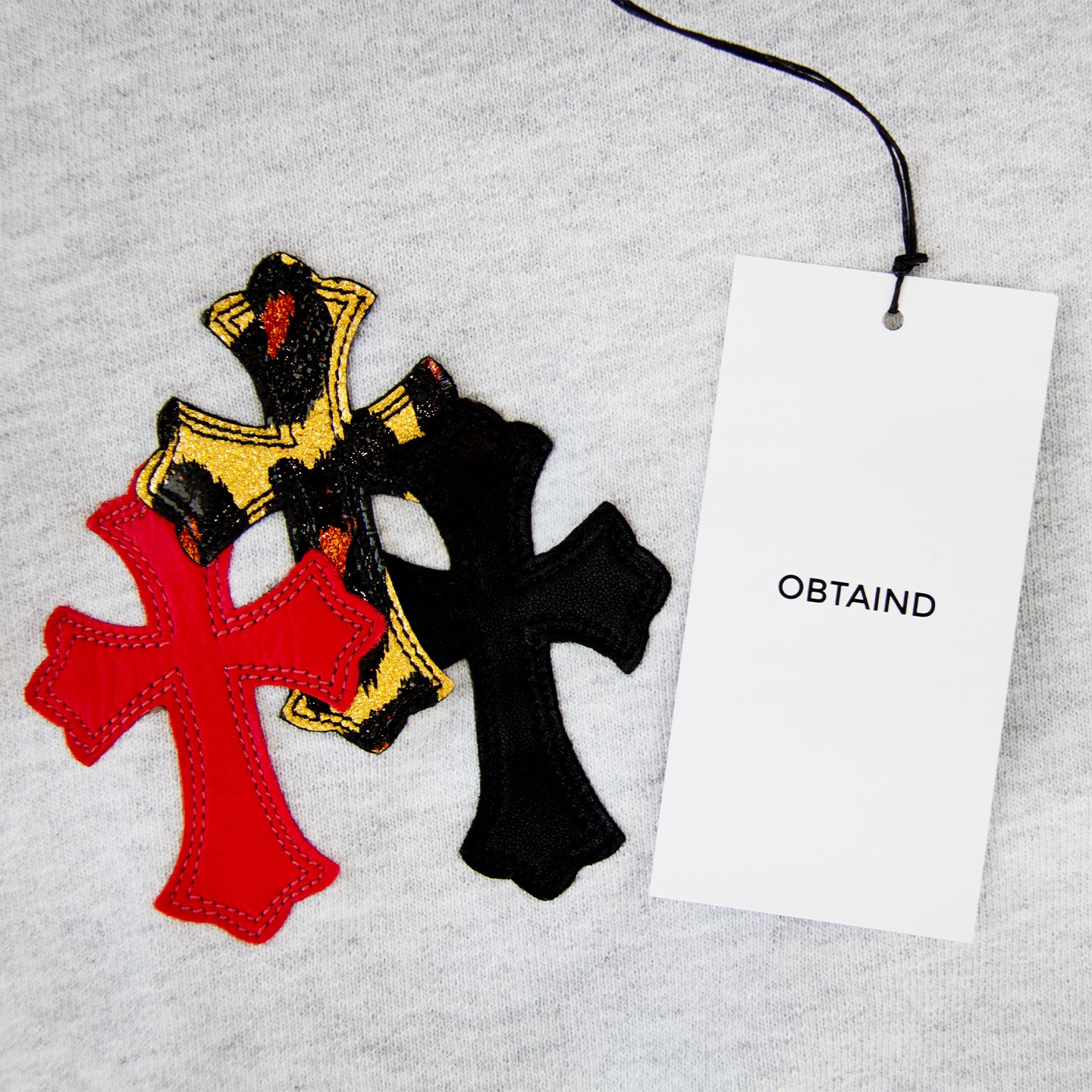 CHROME HEARTS MATTY BOY CROSS PATCH HOODIE