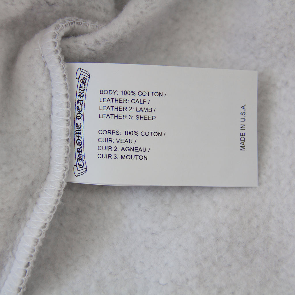 CHROME HEARTS MATTY BOY CROSS PATCH HOODIE