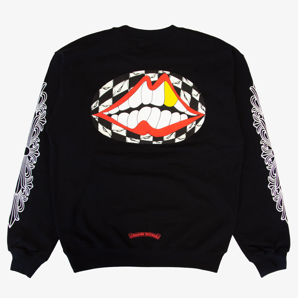 MATTY BOY CHOMPER FLOWER CREWNECK