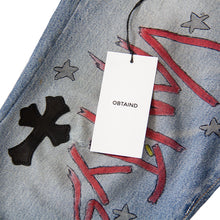 Load image into Gallery viewer, CHROME HEARTS 1/1 MATTY BOY &quot;RED LINE&quot; PATCHWORK DENIM (1/1)