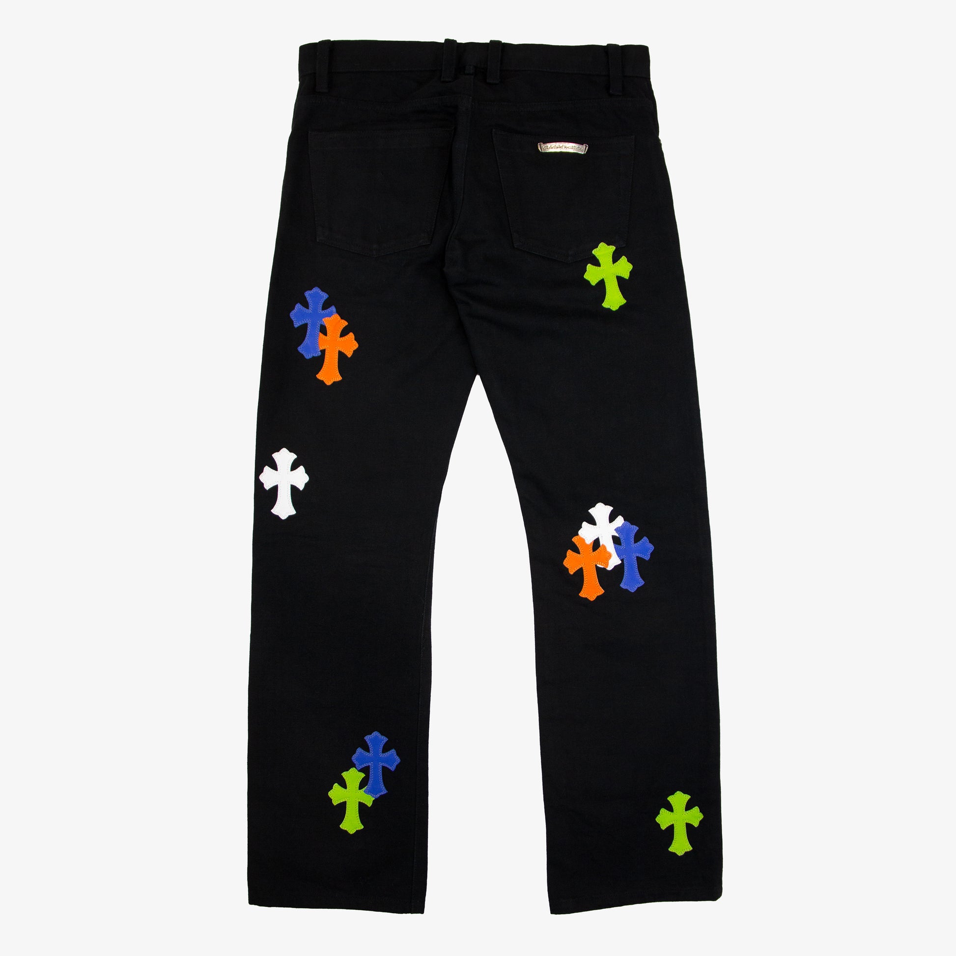 MULTI COLOR CROSS PATCH DENIM (1/1)