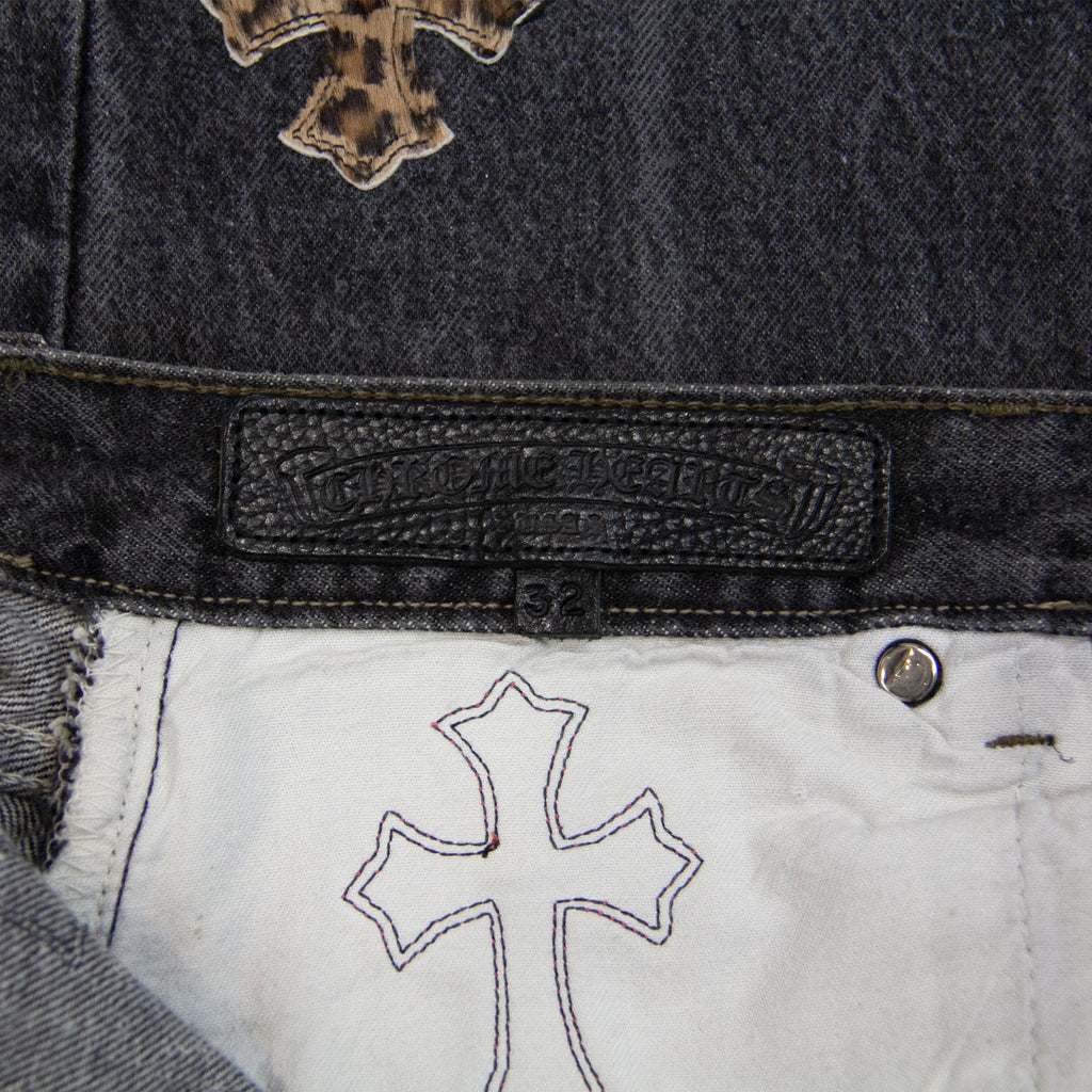 MULTI COLOR CROSS PATCH DENIM