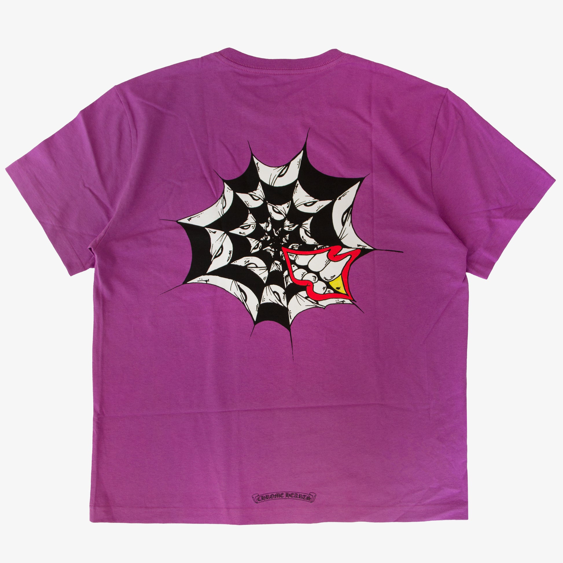 CHROME HEARTS MATTY BOY SPIDER WEB TEE