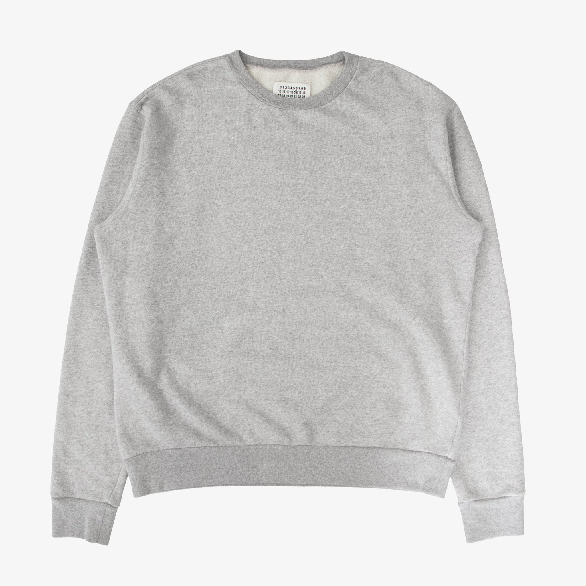 Maison Margiela elbow-patch crew-neck Jumper - Farfetch