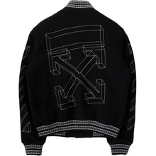 Load image into Gallery viewer, OFF-WHITE 3D LOGO VARSITY JACKET