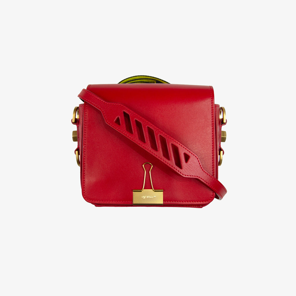 BINDER CLIP BAG RED