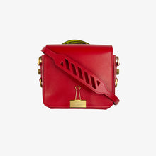 Load image into Gallery viewer, BINDER CLIP BAG RED