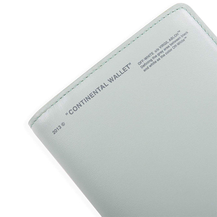 OFF-WHITE BRANDED CONTINENTAL WALLET