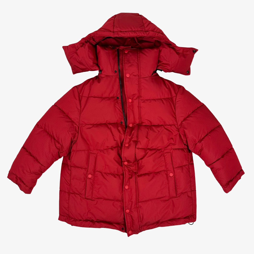 OVERSIZED RED SWING PUFFER | 34 & 36