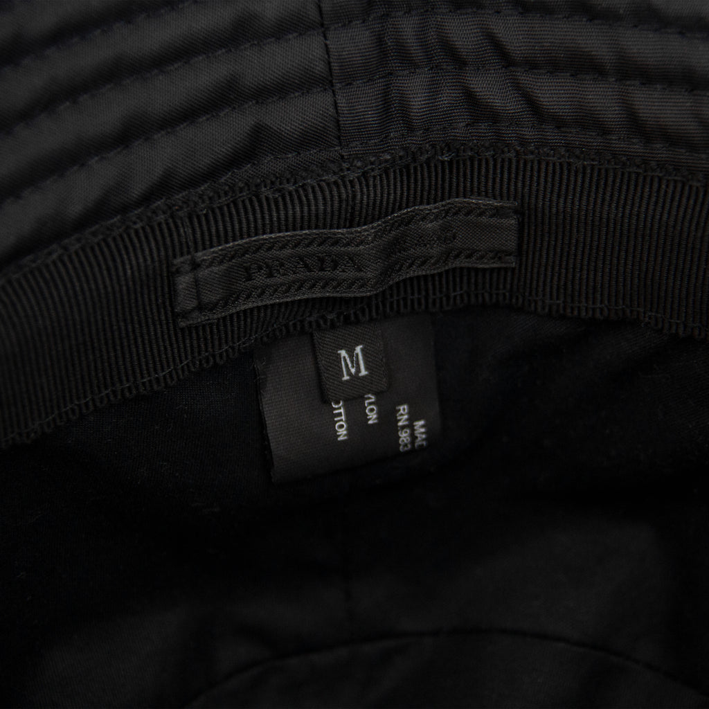 PRADA NYLON BUCKET HAT