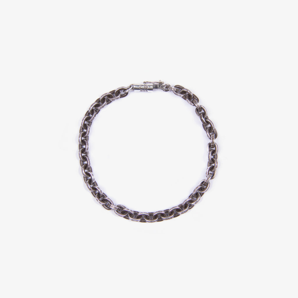 .925 PAPER CHAIN BRACELET 7"