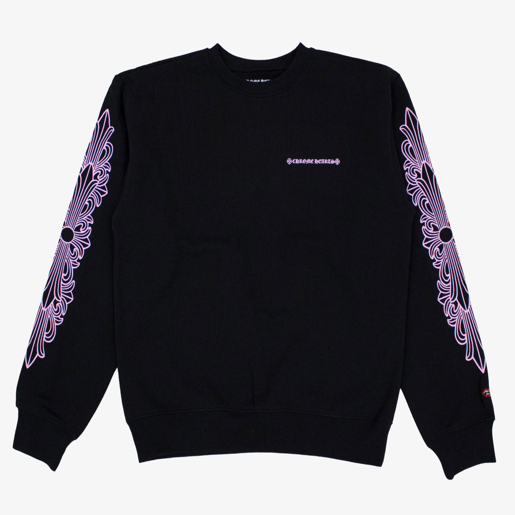 CHROME HEARTS PINK PPO CREWNECK SWEATSHIRT