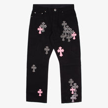 Load image into Gallery viewer, MIXED 35 CROSS PATCH LE FLEUR DENIM