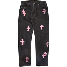 Load image into Gallery viewer, CHROME HEARTS 1/1 COMMISSIONED PATCHWORK DENIM