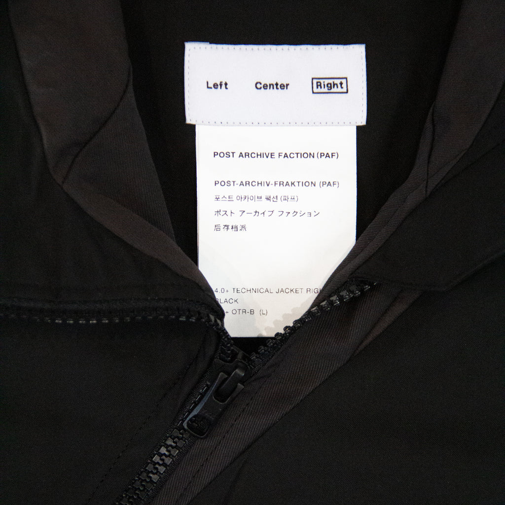 4.0+ TECHNICAL RIGHT JACKET