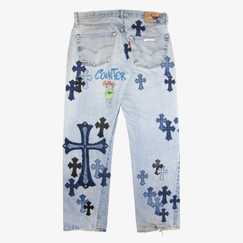 MATTY BOY "PATCHES ON PATCHES" DENIM