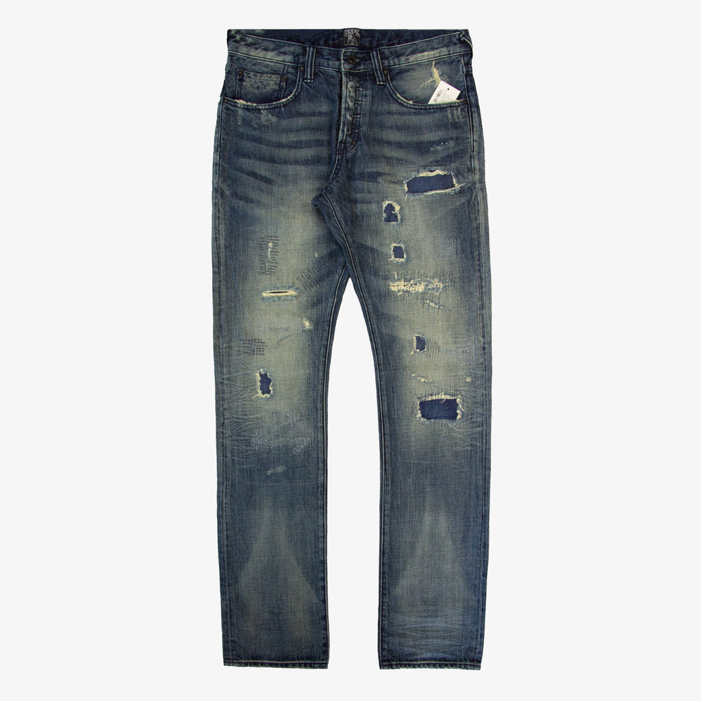 PRPS DISTRESSED INDIGO DENIM