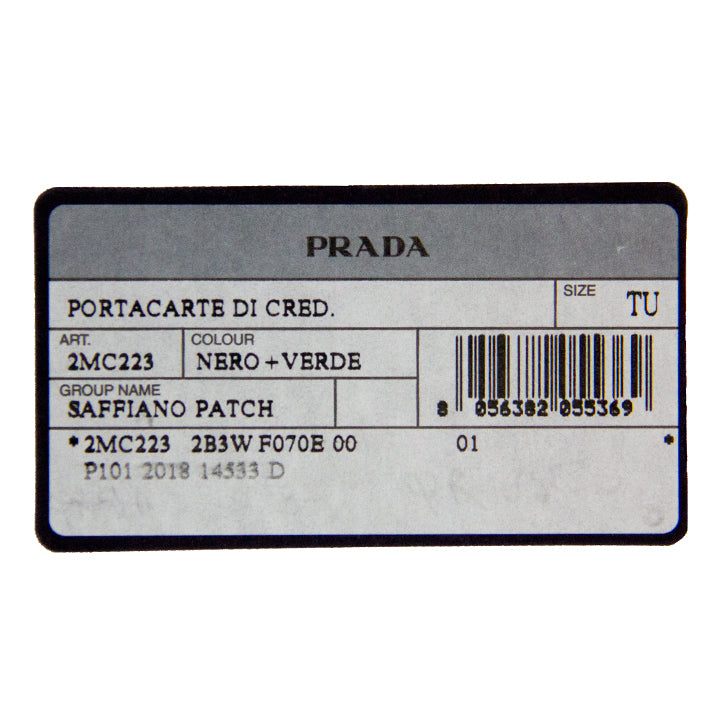 NEW PRADA SAFFIANO LEATHER CARD HOLDER 2mc223 WHITE LEATHER CARD